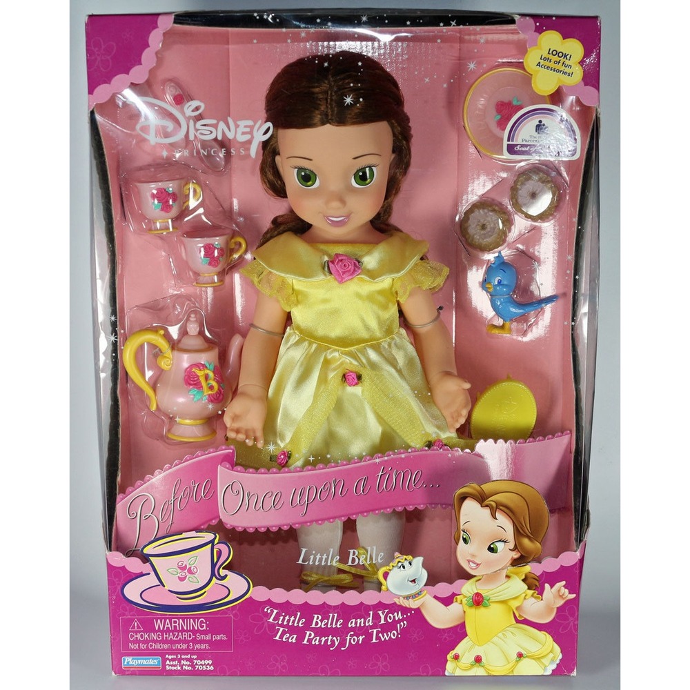 Disney Once Upon a Time Little Belle Tea Party Doll Never Been Open Vintage